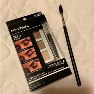 Covergirl brow and Aesthetica brow brush